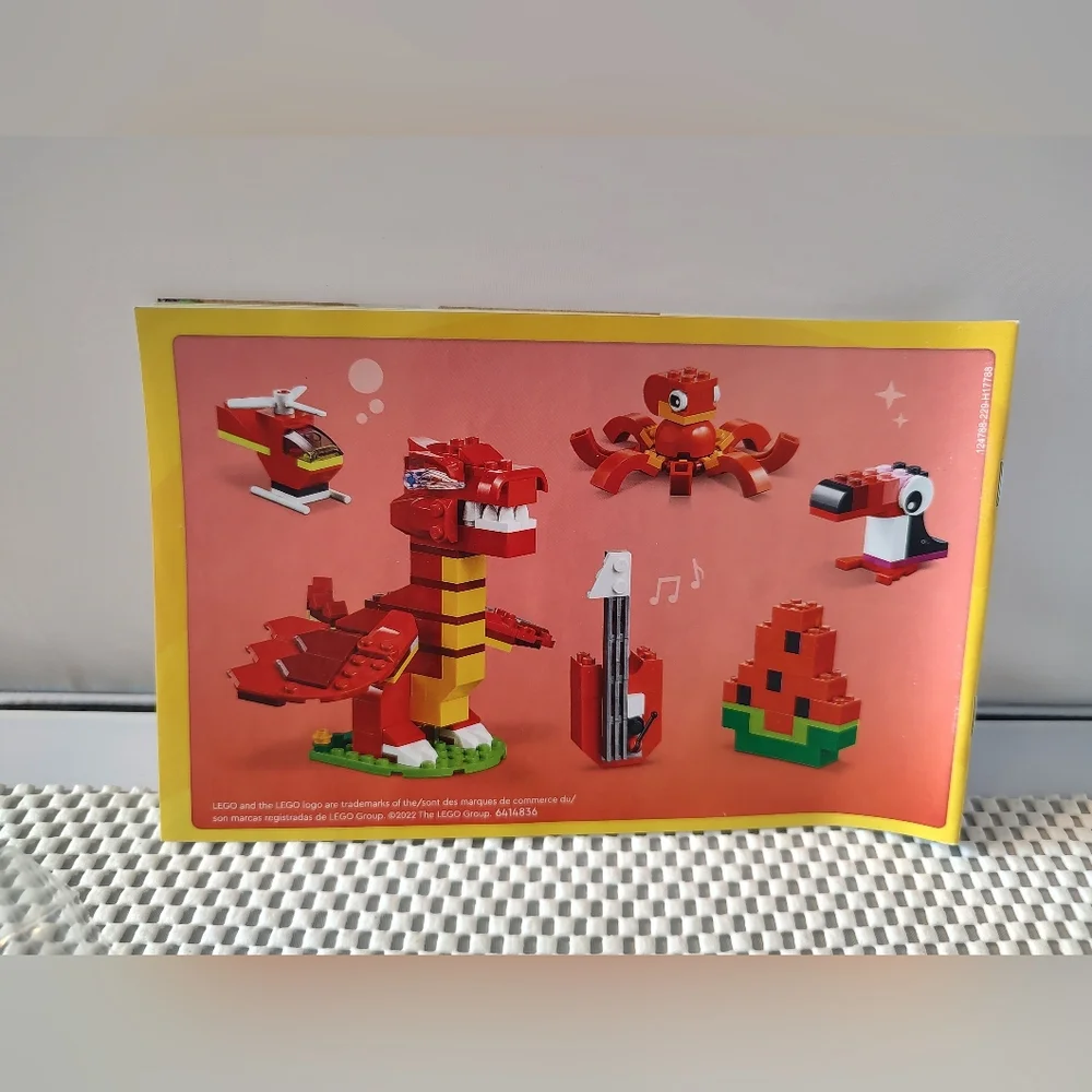 Lego 11020 Bags 1, 2, 3 with Booklet Instructions New, Unopened Dragon